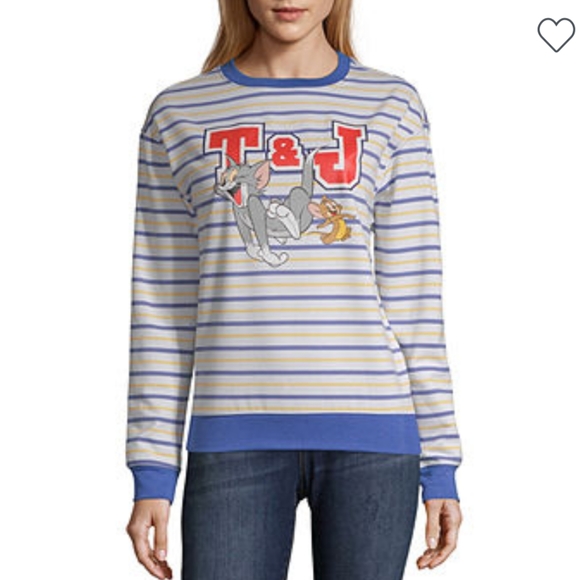 Tops - NWOT Tom and Jerry sweatshirt